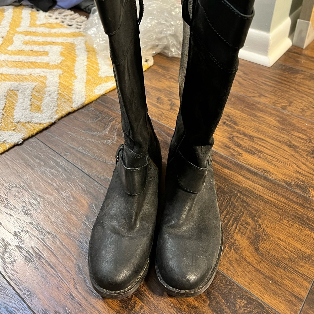 UGG leather knee high boots